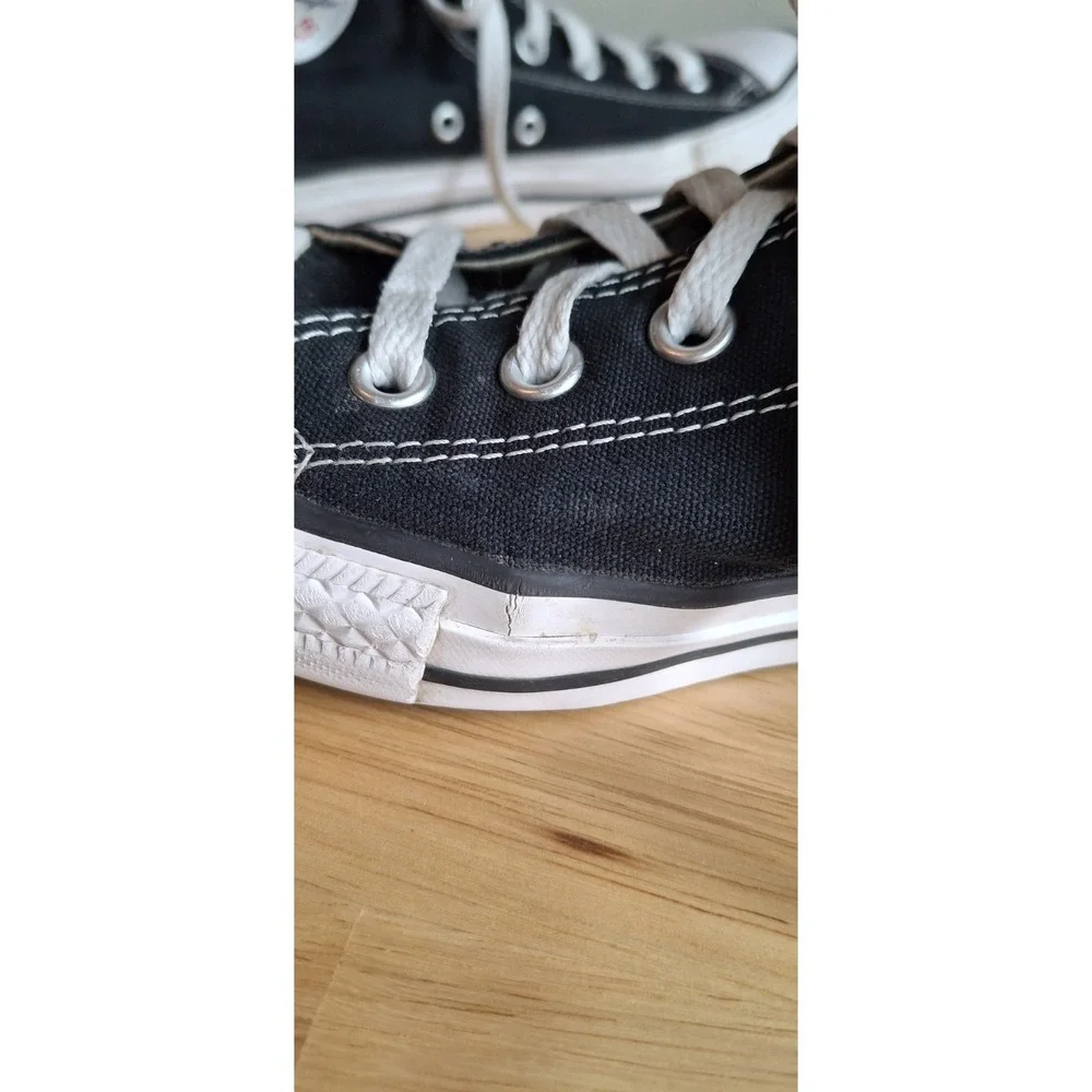 Converse Chuck Taylor All Star Hi Top Black Canvas Sneakers M9160 Men 7 Womens 9